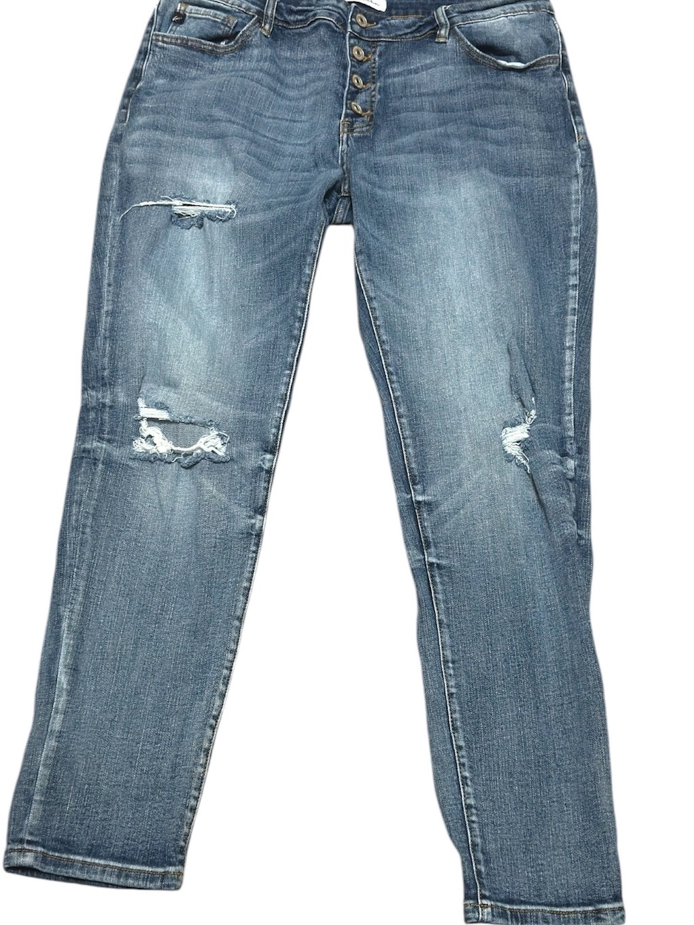 ✨BOGO 1/2✨ KanCan Jeans button fly distressed plus size 15/31